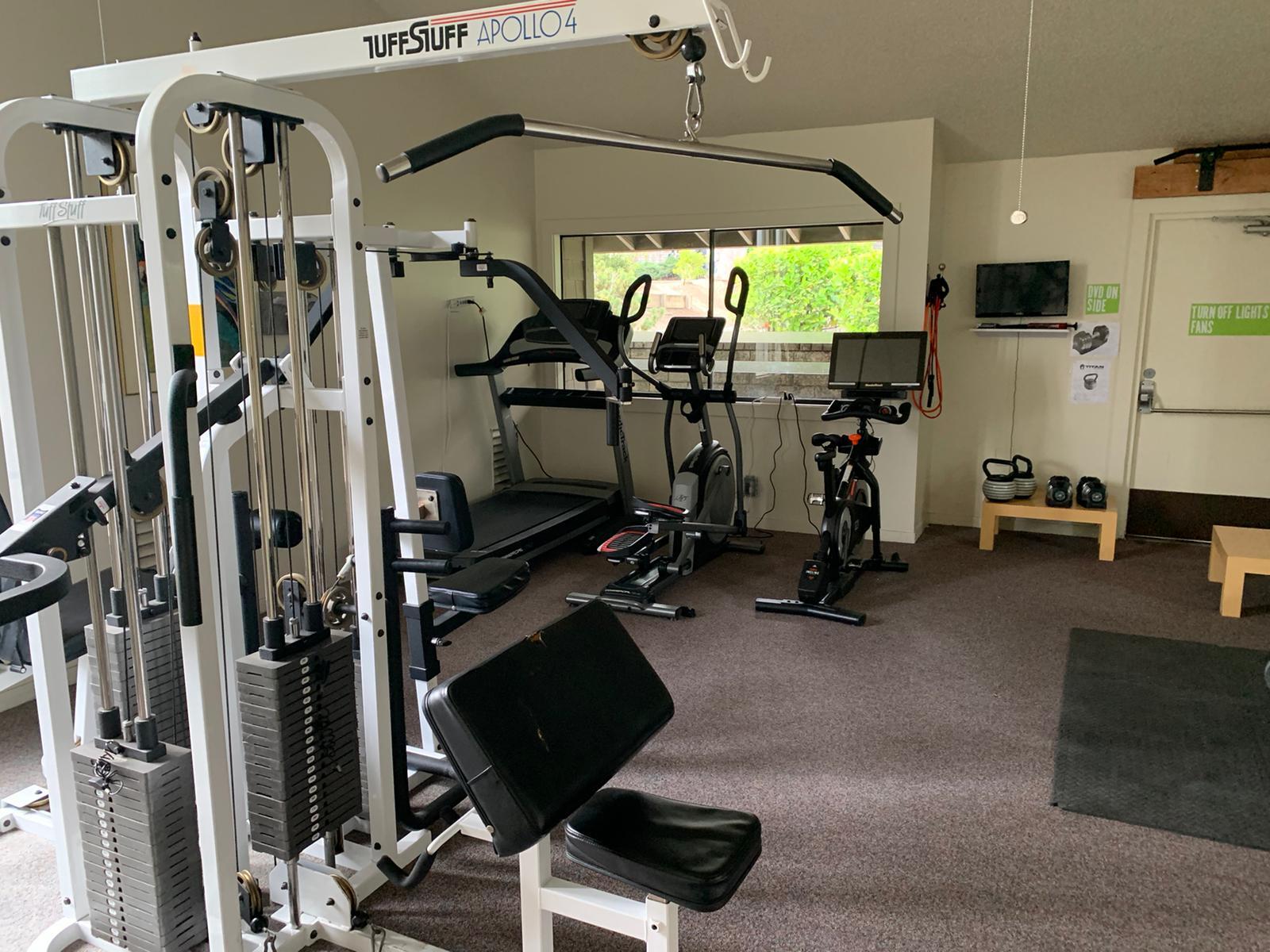 Gym inside Club House - 100 Kinross Dr