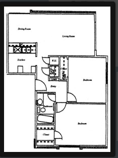 2BR/2BA - Rosemont Apartments