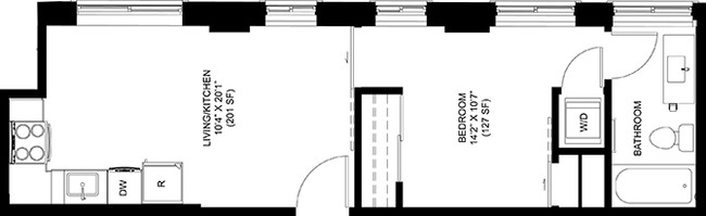 Floorplan - Park Heights by the Lake Apartments