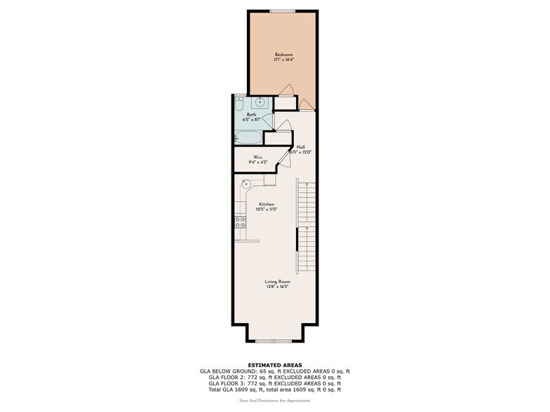 Floor Plan - 2nd Floor - 2638 Federal St