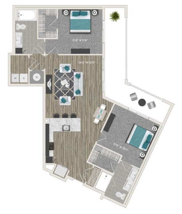 Floorplan - The Abbey