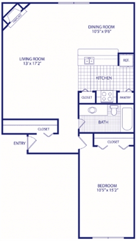 Floorplan - Woodcrest Apartments