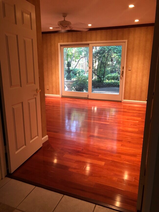 Master bedroom with backyard views - 5930 Long Acres Ct