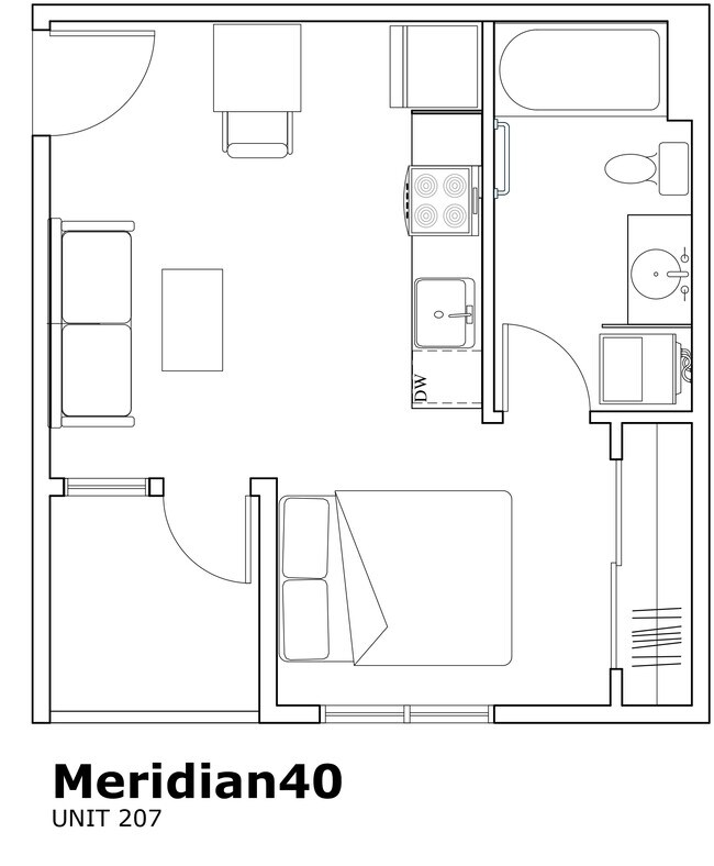 Floorplan - Meridian 40