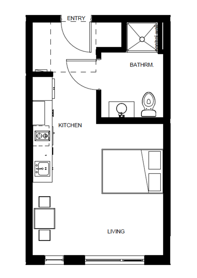 Floorplan - Koz on Killingsworth