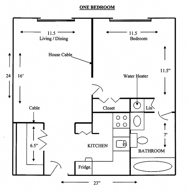 Floorplan - Orlando Cloisters