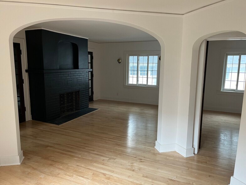 View to Living Room from Dining Room - 1324 Wells St