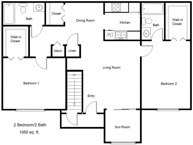 2BR/2BA - Whistler's Green Apartment Homes