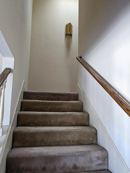 Staircase to second floor - 1533 N 1st St