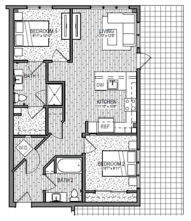 Floorplan - Zia Sunnyside