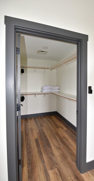 Primary bedroom walk-in clsoet - 101 W Broadway St