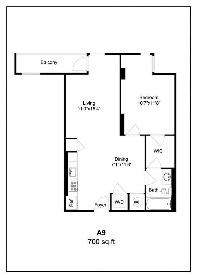 Floorplan - MDXL Flats