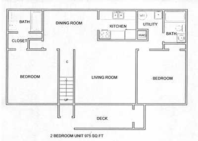 2BR/2BA - Dover Glen Apartments