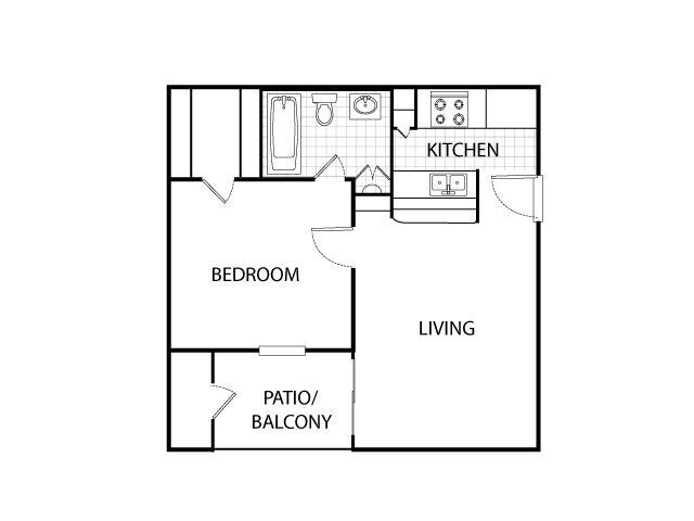 Floorplan - Coronado Apartments