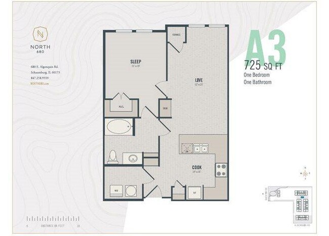 Primary Photo - 1 bedroom in Schaumburg IL 60173