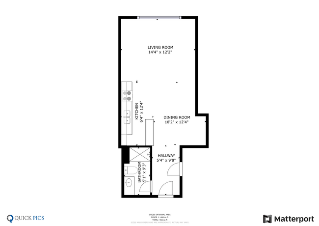 Floorplan - Oasis Apartments