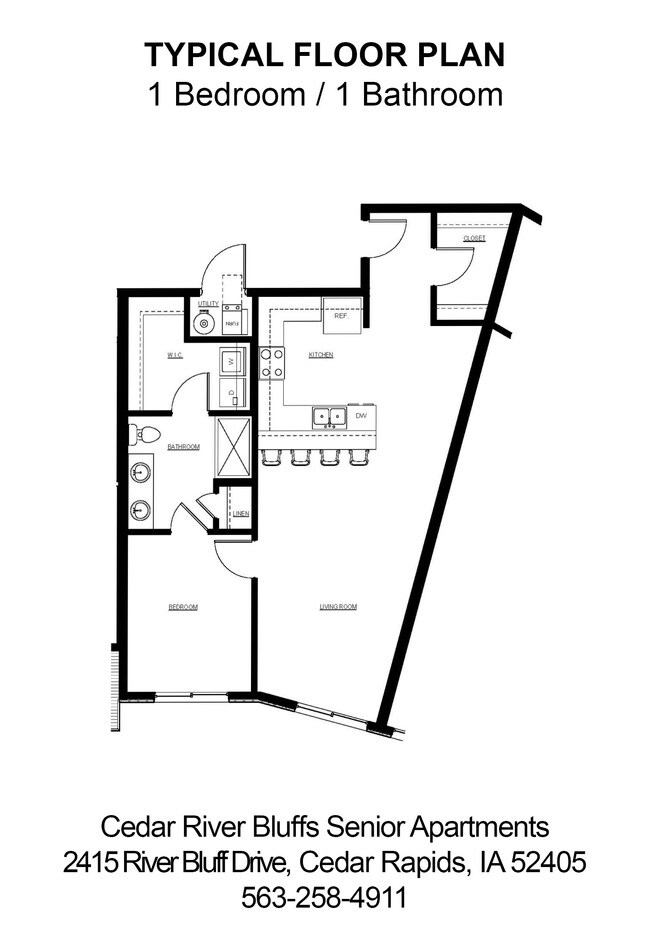 Cedar River Bluffs Senior 2415 River Bluff Dr Cedar Rapids IA 52405