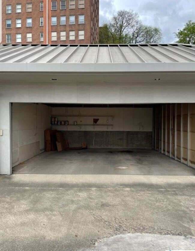 Storage in 2 car garage - 2250 Highland Ave S
