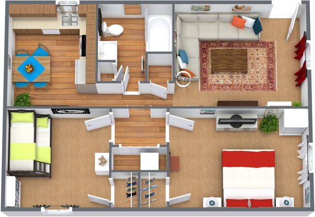 Floorplan - Sango Place Apartments