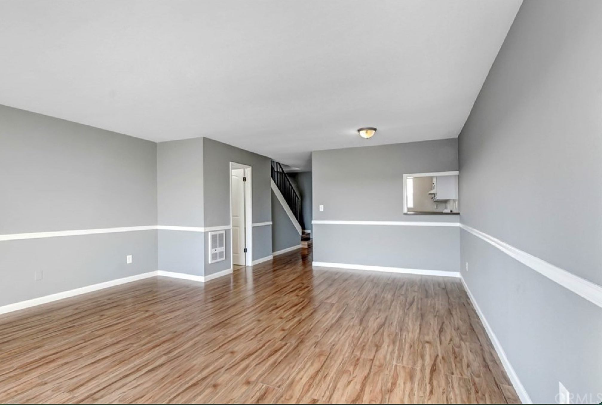 wide view of living room/dining room - 730 N Eucalyptus Ave