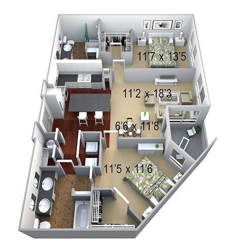 Floorplan - Walton Westside