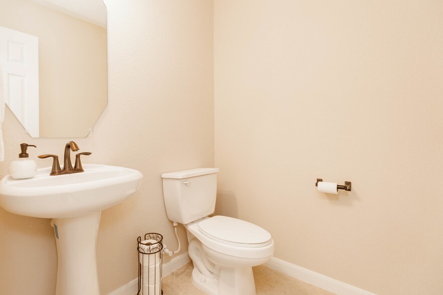 Half bath downstairs - 2635 Skyview Knoll Ct