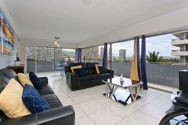 Building Photo - Welcome to The Bel-Aire, an exclusive and rarely available gem nestled in the heart of Waikiki!