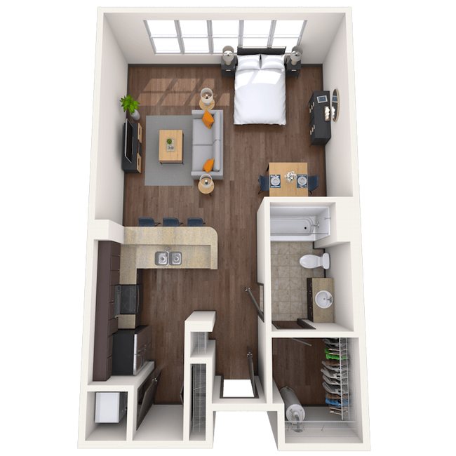 Floorplan - MAA Uptown