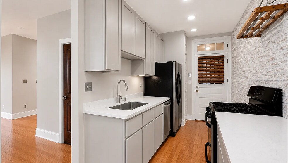 Newly removed kitchen - 1319 W Addison St