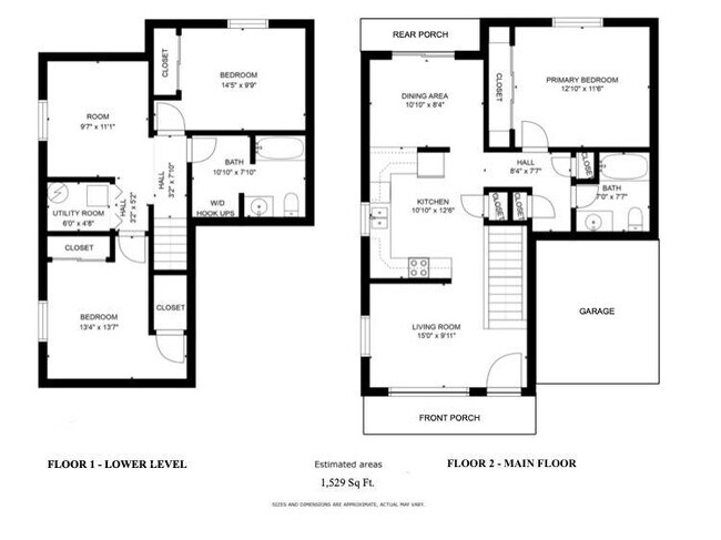 Floor Plan King Ct. 3 bed - King Court