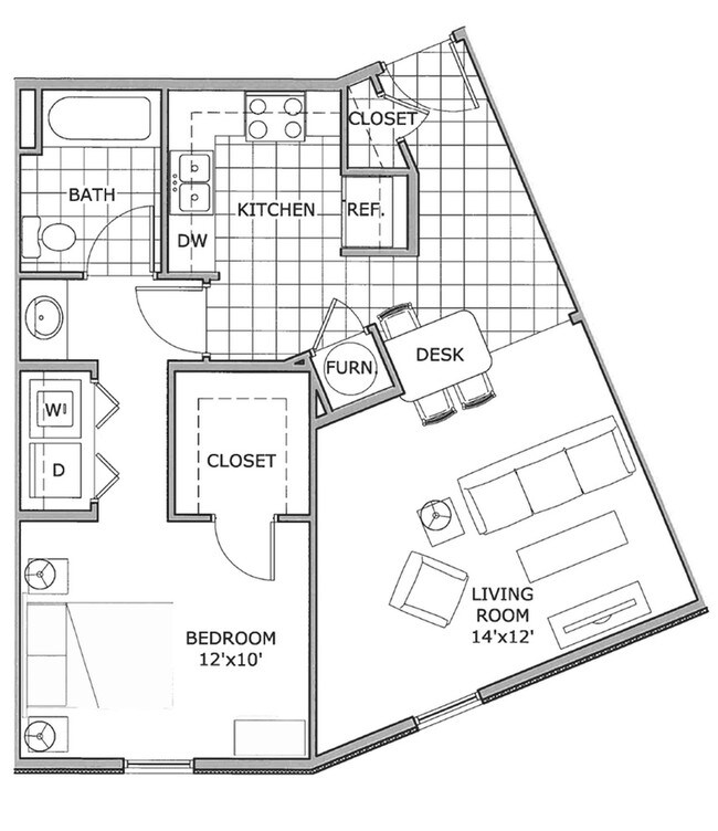 The Abbey Apartments 1530 E Erie St Springfield MO 65804 Apartment