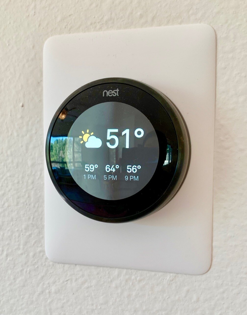 Smart thermostat - 4750 Quemazon