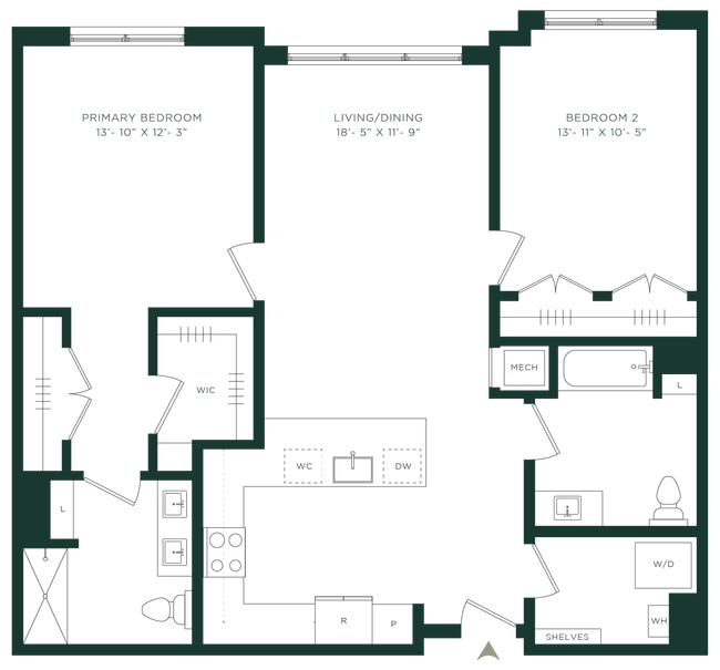 Floorplan - The Pearl at Station Bay