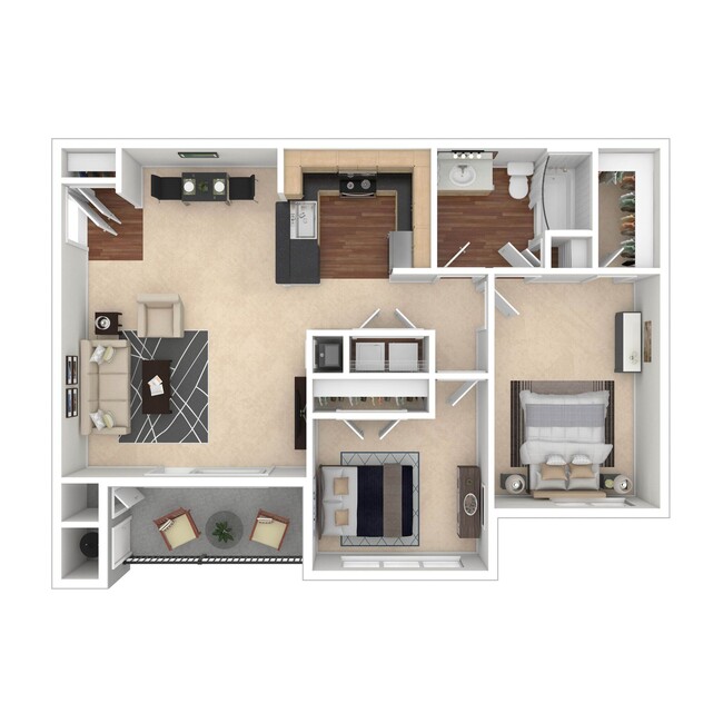 Floorplan - The Elms at Montjoy