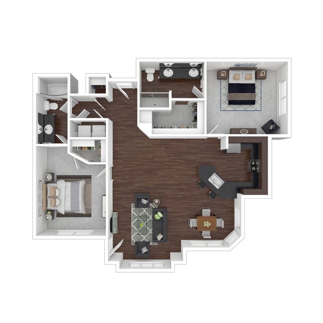 Floorplan - Cornerstone Apartments