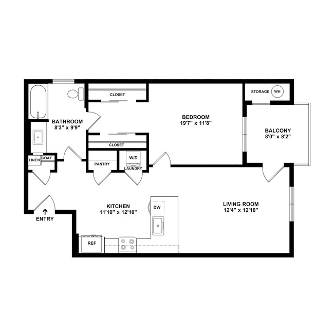 Floorplan - Calm at Northtowne