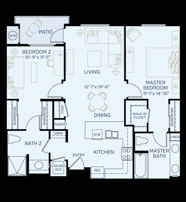 Indigo - Azulon at Mesa Verde, a 55+ Apartment Community