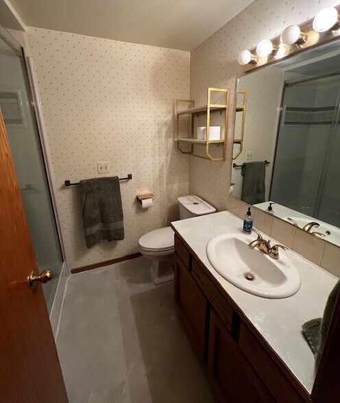 Downstairs bathroom - 12505 S Center Ln