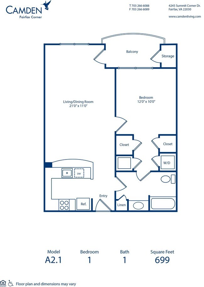 Floorplan - Camden Fairfax Corner
