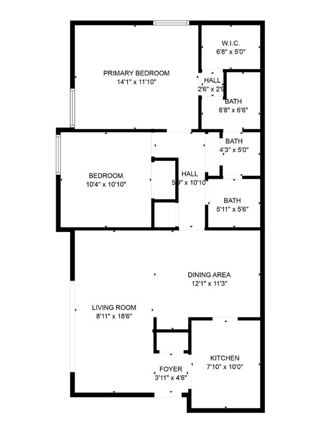 Floorplan - Senate Place Apartments