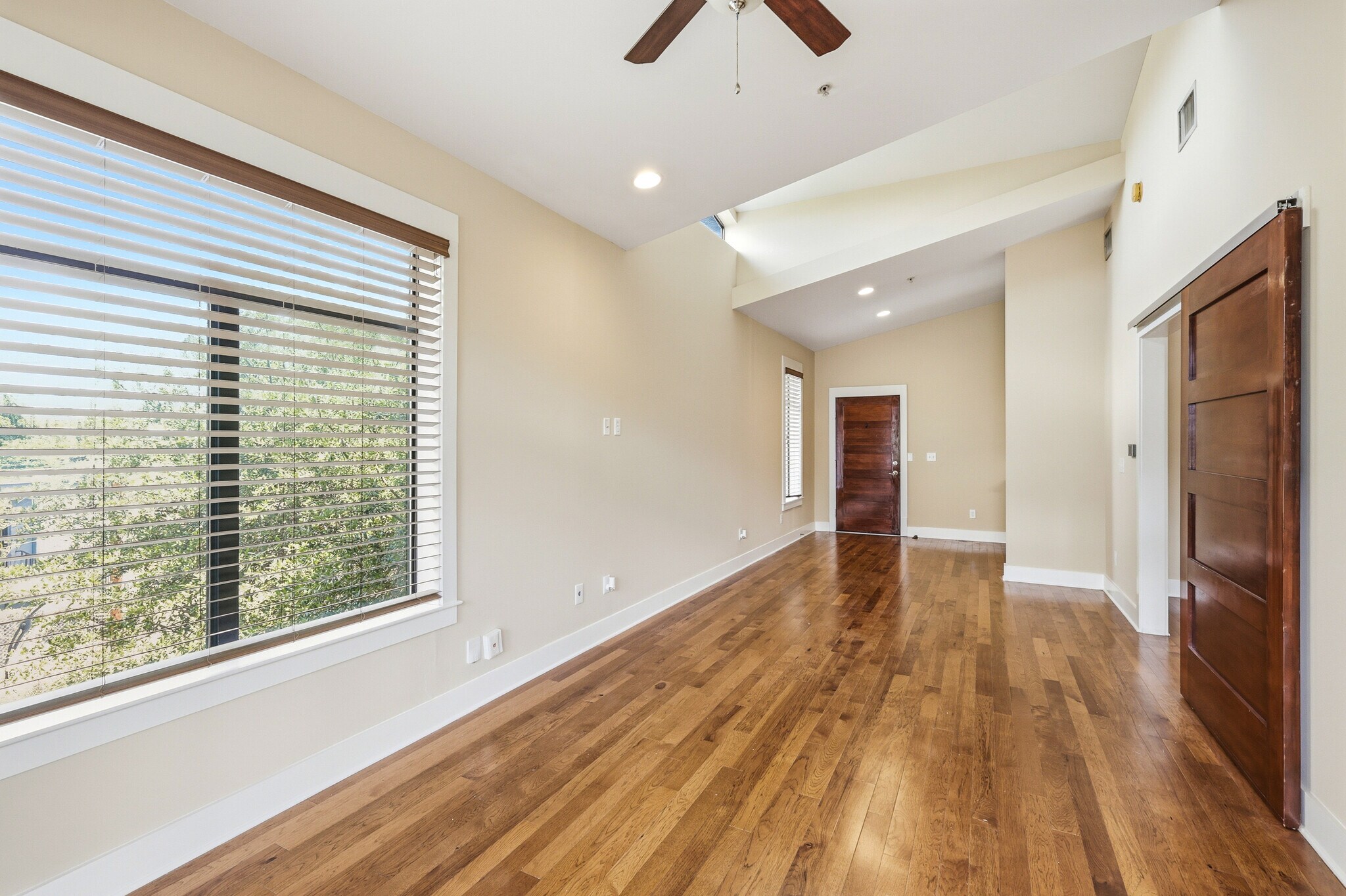 Living Area View from Balcony - 1415 W 51st St