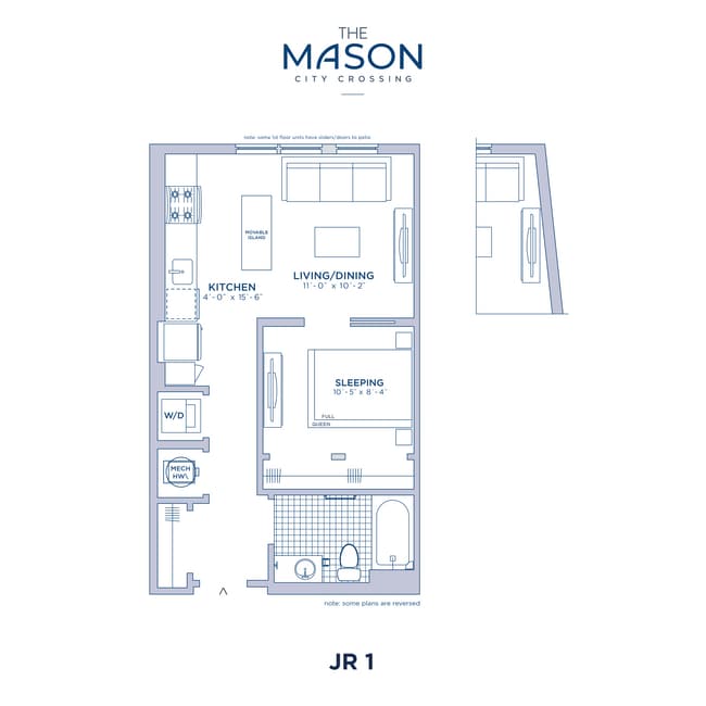 Floorplan - The Mason at City Crossing