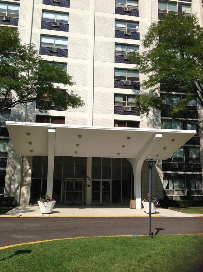 Main Entrance of the building - 9001 W Golf Rd