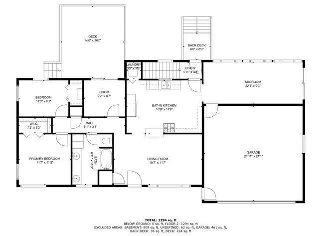 layout - 246 Lake Heights