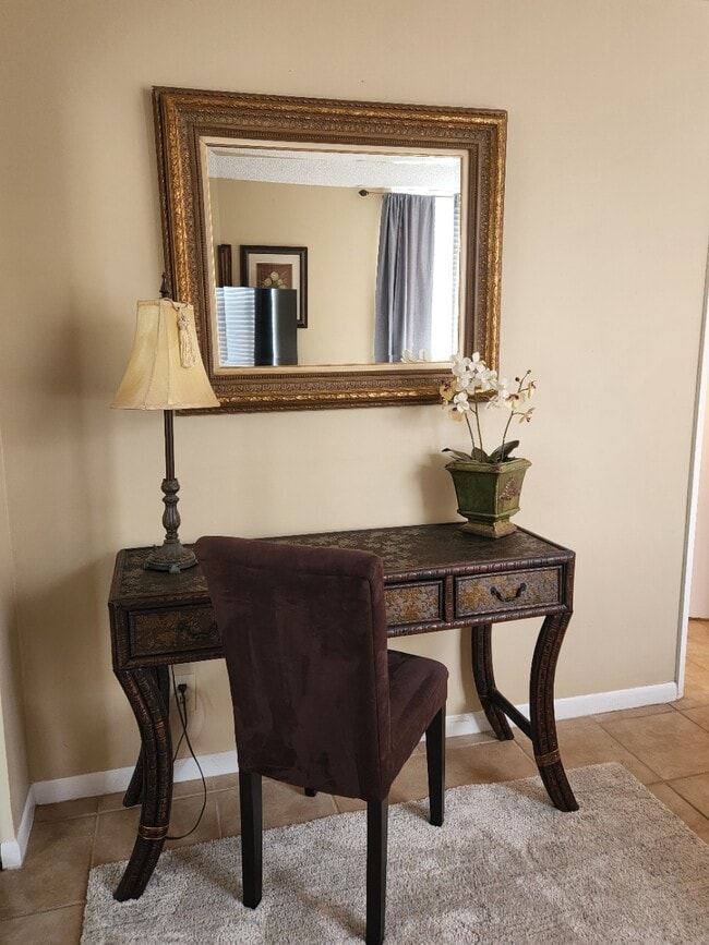 Desk in Bedroom - 825 Egret Cir