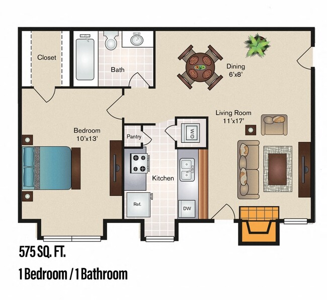 Floorplan - The Hamptons