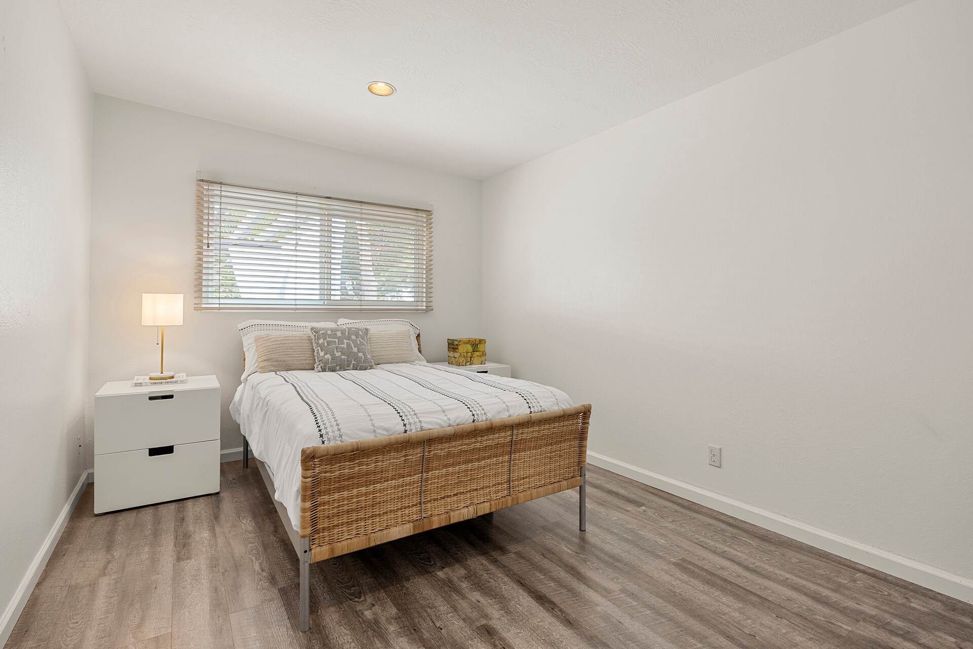 Bedroom with window to backyard - 19112 Colchester Ln