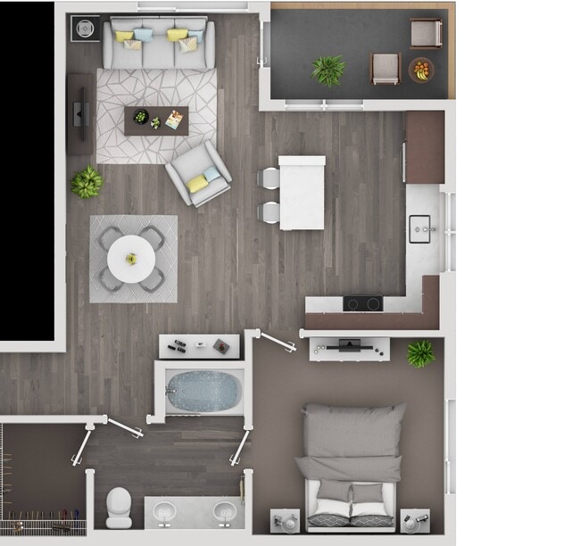 Floorplan - Fusion Encore Hollywood