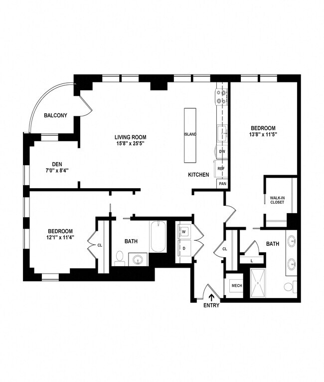 Floorplan - The Woodley