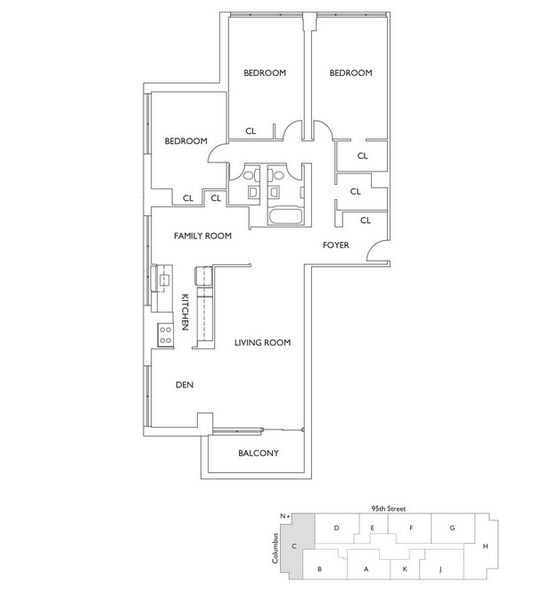 Floorplan - West Side Marquis